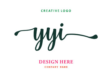 YYI lettering logo is simple, easy to understand and authoritative