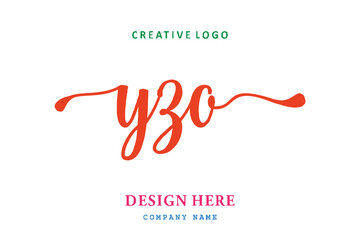 YZO lettering logo is simple, easy to understand and authoritative