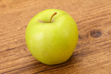 Ripe and sweet green apple