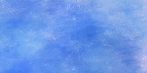 Obraz premium Watercolor blue pastel background hand painted. aquarelle colorful stains on paper. abstract blue grunge background. Background of dyed fabric. Beautiful abstract background. Sky, sea, blue background