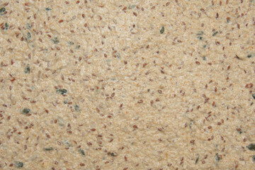 Dough with seeds for dietary whole grain crispbreads. Healthy and healthy food.