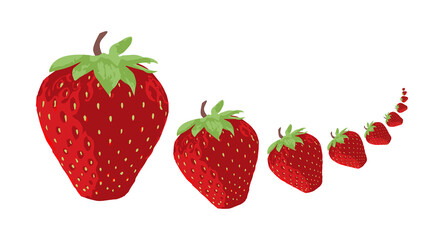 Strawberry Stream Background