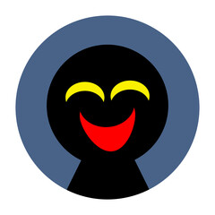 Suspicious person icon. Imagine suspicious people, scammers, etc.