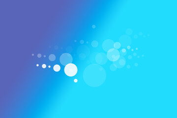 Abstrakter Hintergrund mit einem blauen Farbverlauf und einigen Lichtreflexen