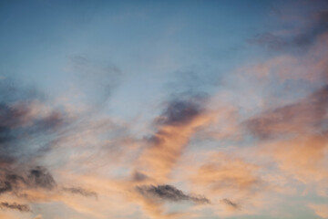 Dramatic sunset