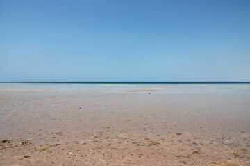 The view of Red sea, Saudi arabia