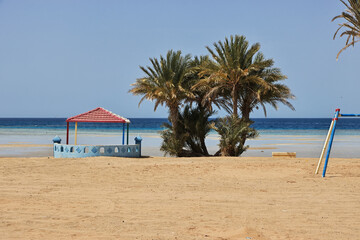 The beach of Red sea, Saudi arabia