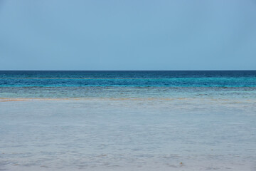 The view of Red sea, Saudi arabia