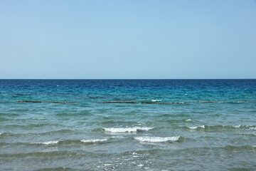The view of Red sea, Saudi arabia