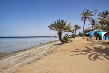 The beach of Red sea, Saudi arabia