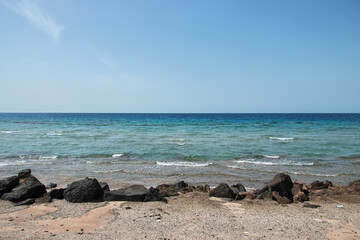 The view of Red sea, Saudi arabia