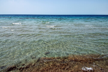 The view of Red sea, Saudi arabia