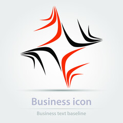 Originally created colorful vector business icon, logo,sign,symbol