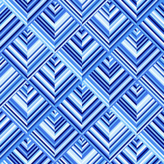 Geometric wavy abstract pattern. Polygonal square background.