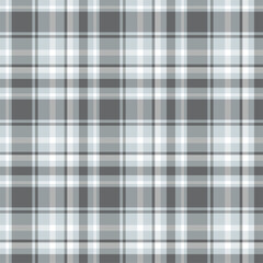 Fototapeta premium Plaid seamless pattern. Vector background of textile ornament. Flat fabric design.