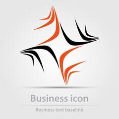 Originally designed color business icon for creative design