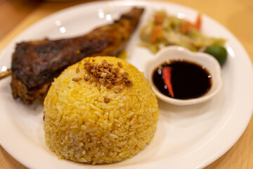 Popular Filipino food chicken inasal