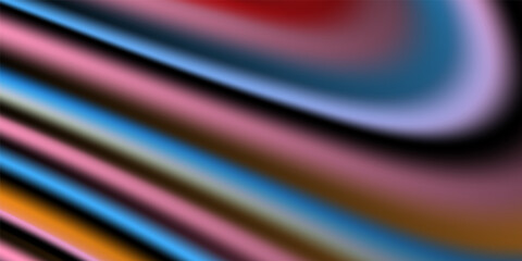 Striped gradient. Multicolored, bright unusual gradient from stripes. Background design, cover. Vector