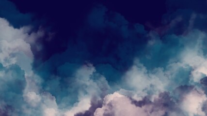 Obraz premium Abstract background painting art with sky blue orange and purple paint brush for holidays poster, banner, website, or presentation design.