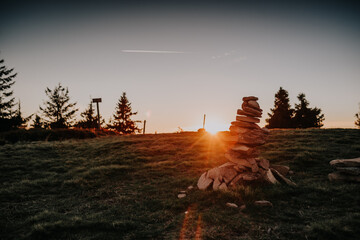sunset in the forest © dream Hunter 