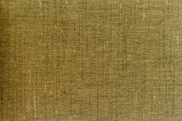 Blank abstract background of brown shaded textile pattern, grunge linen cloth texture..
