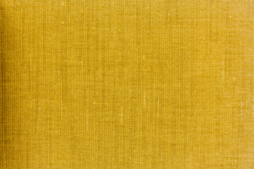 Blank abstract background of brown shaded textile pattern, grunge linen cloth texture