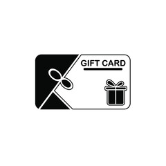 gift card icons symbol vector elements for infographic web