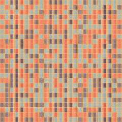 Fototapeta premium Abstract Geometric Pattern generative computational art illustration