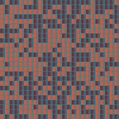 Fototapeta premium Abstract Geometric Pattern generative computational art illustration