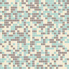 Abstract Geometric Pattern generative computational art illustration