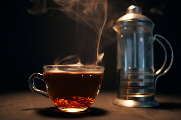 cup tea hot drink traditional ceremony breakfast like