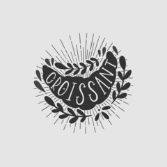 Shape logo design.Hand drawn graphic abstract.Element isolated in white background.