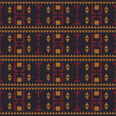 seamless ethnic pattern design abstract
