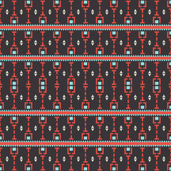 seamless ethnic pattern design abstract
