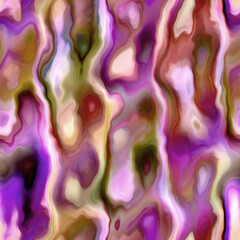 Obraz premium Bright marbled painted abstract active wear pattern. Seamless summer fashion organic clothing fluid ink design tile. 