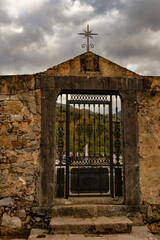 Romanesque church of San Juan de Santibanes de la Fuente.