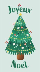 Sapin de Noel - format stories
