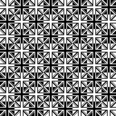 checkered black and white of uk flag. vector illustration. print, book cover, wrapping paper, decoration, banner and etc