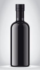 Bottle on background.