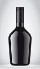 Bottle on background.