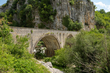 Fototapeta na wymiar Views around Vikos Gorge in the Pindus Mountains of north-western Greece