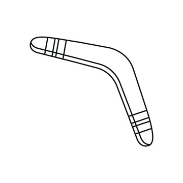 recommend clip art: Boomerang line icon vector symbol