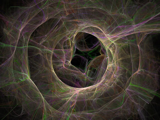 surreal futuristic digital 3d design art abstract background fractal illustration for meditation and decoration wallpaper