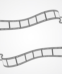 Film reel frame background