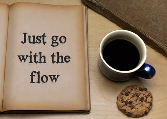 Just go with the flow