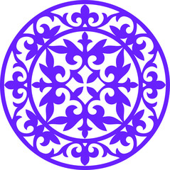 kazakh national ornament