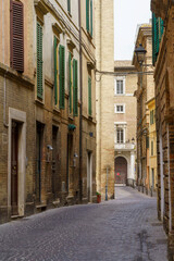 Osimo, historic town of Marche, Italy