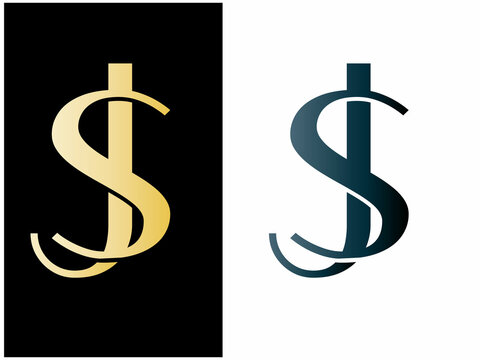 Initial js letter logo