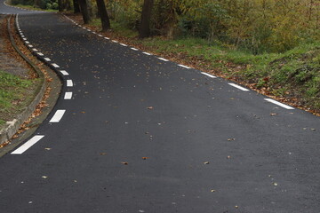 Road in the countryside