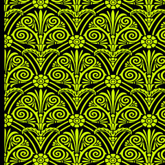 seamless light green pattern